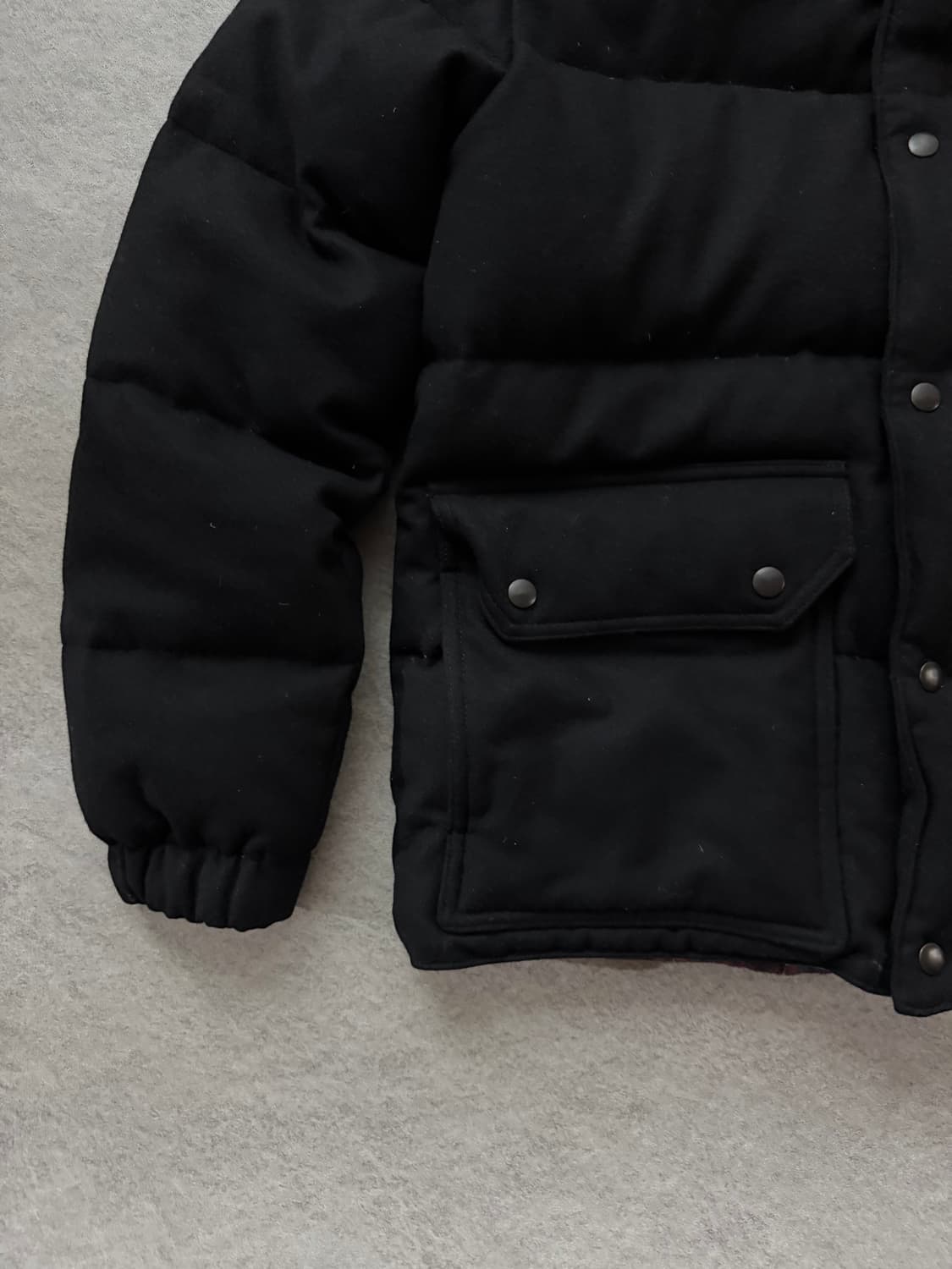 꼼데가르송 옴므 체크패턴 푸퍼자켓 상품이미지6