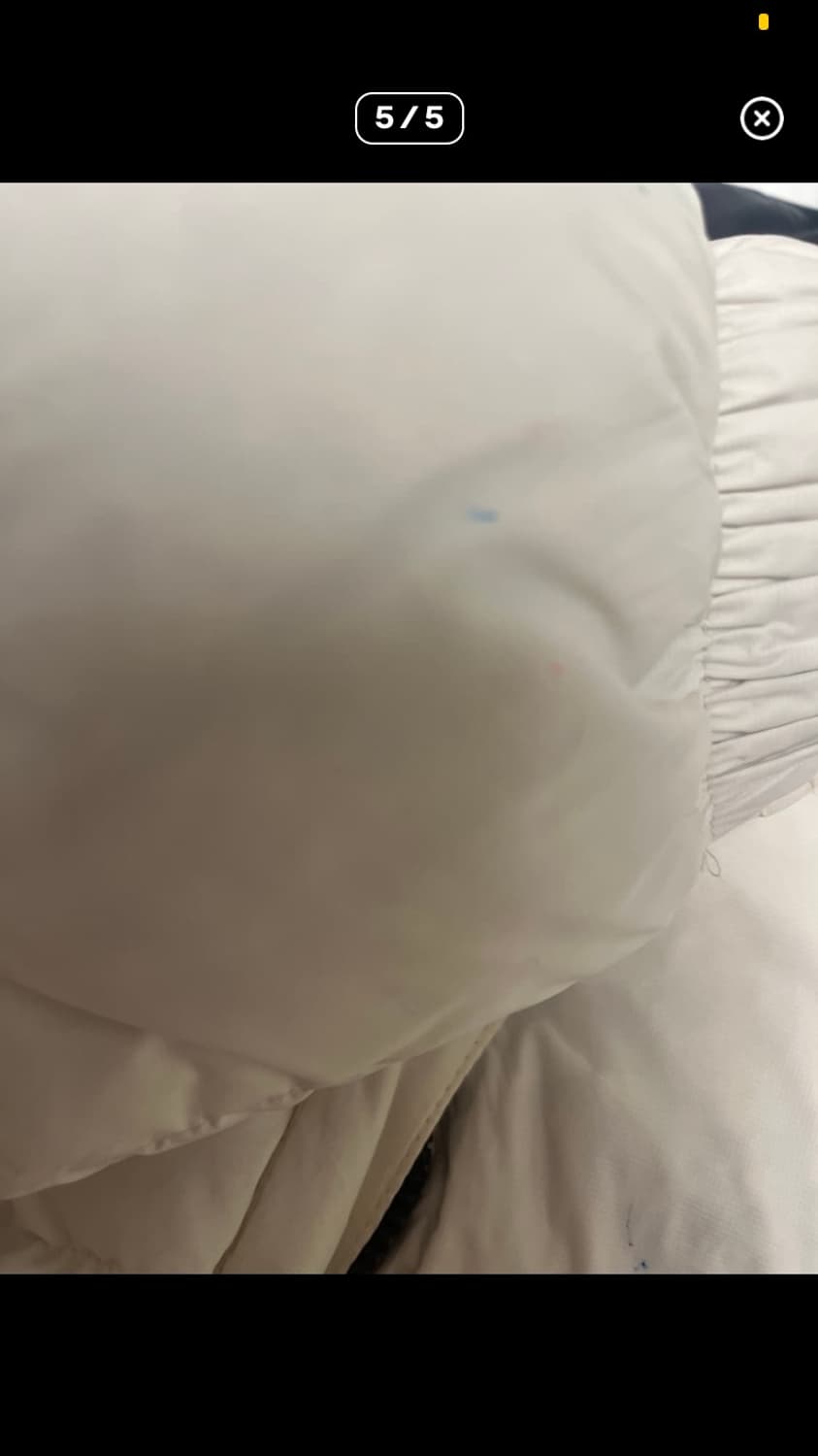 노스페이스 눕시 화이트 숏  상품이미지5