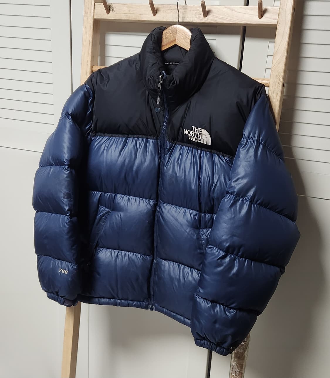 노스페이스 700 눕시 네이비 패딩 자켓 상품이미지2