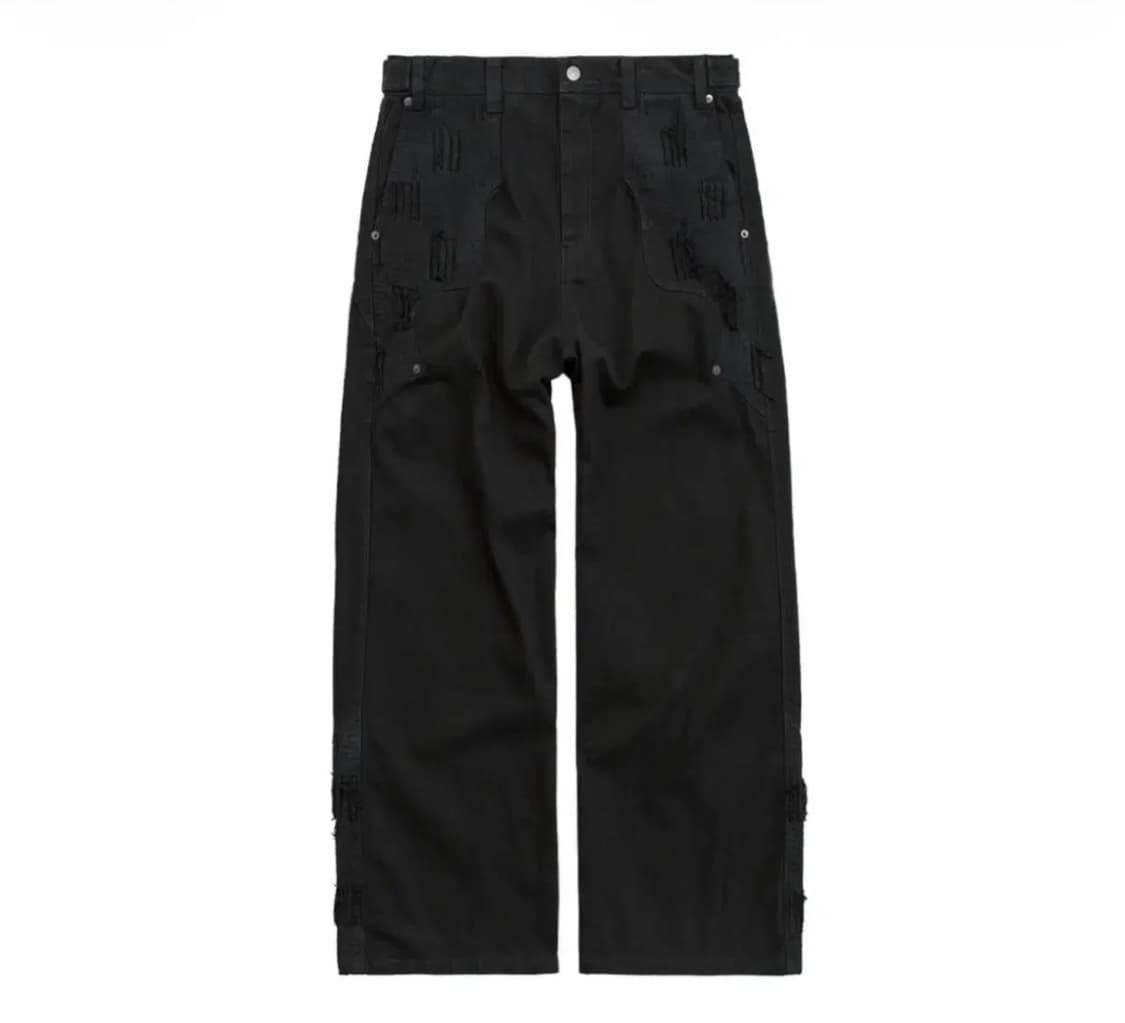 (2) 폴리테루 웨스턴보로팬츠 블랙트윌 상품이미지1