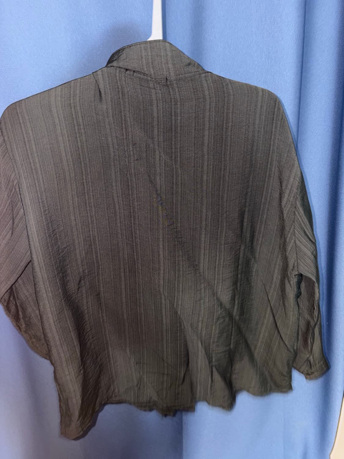 잔야 스카프 레이어드 셔츠 상품이미지1