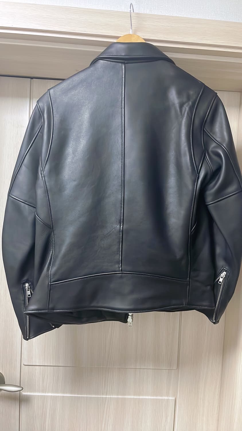 컬러즈 뉴욕 COLORZ 블랙 레더 라이더 자켓 M 사이즈 상품이미지2