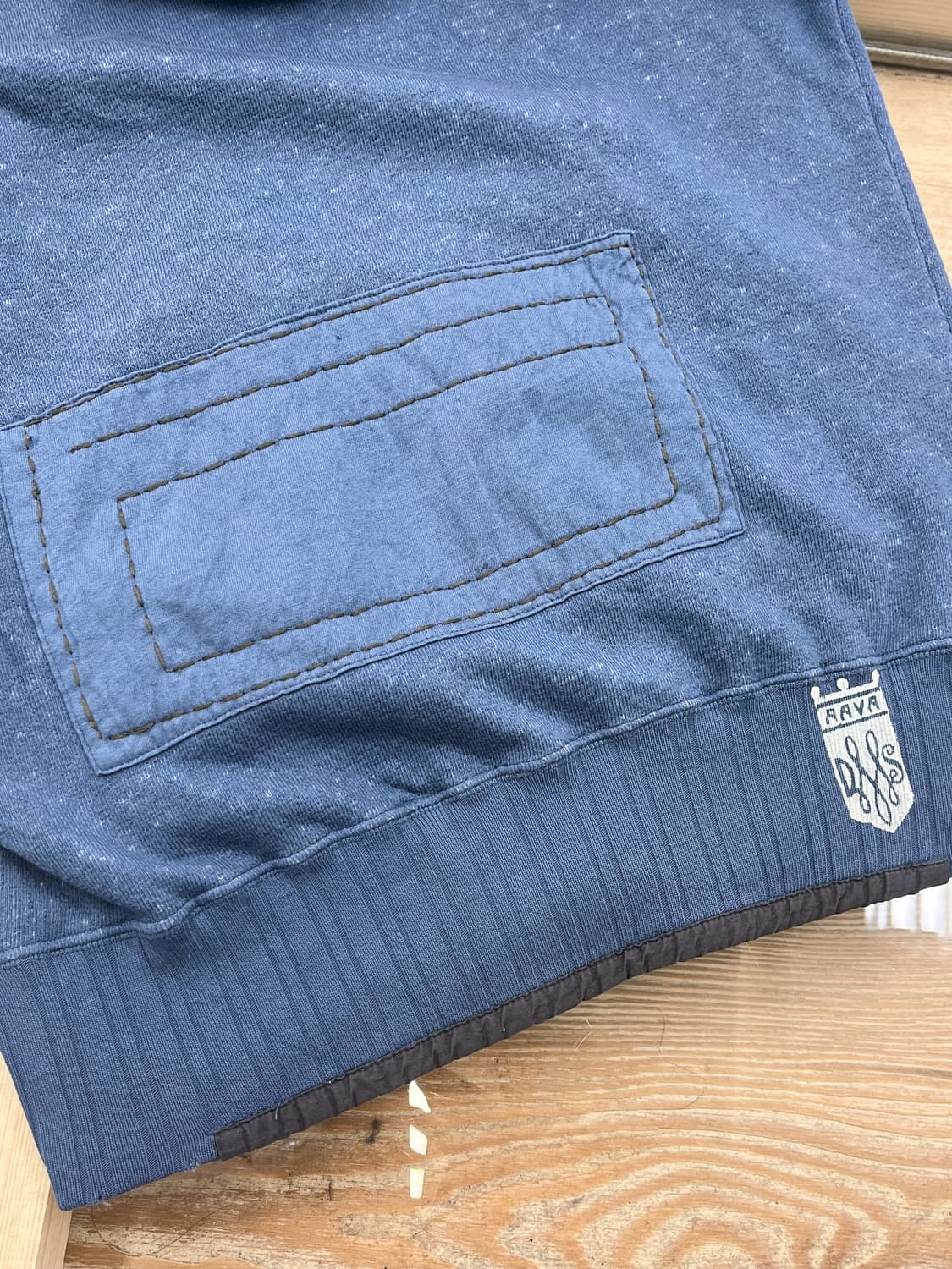 디젤 쉐르파 라인 보로 후드집업 상품이미지5