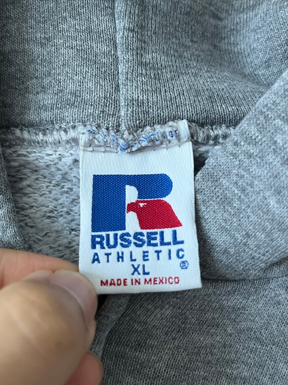 90s russell athletic hoodie zip 상품이미지3