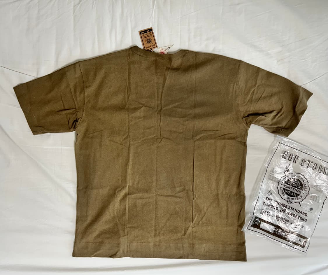 [새상품] 브론슨 포켓 반팔티 올리브 XL 상품이미지3