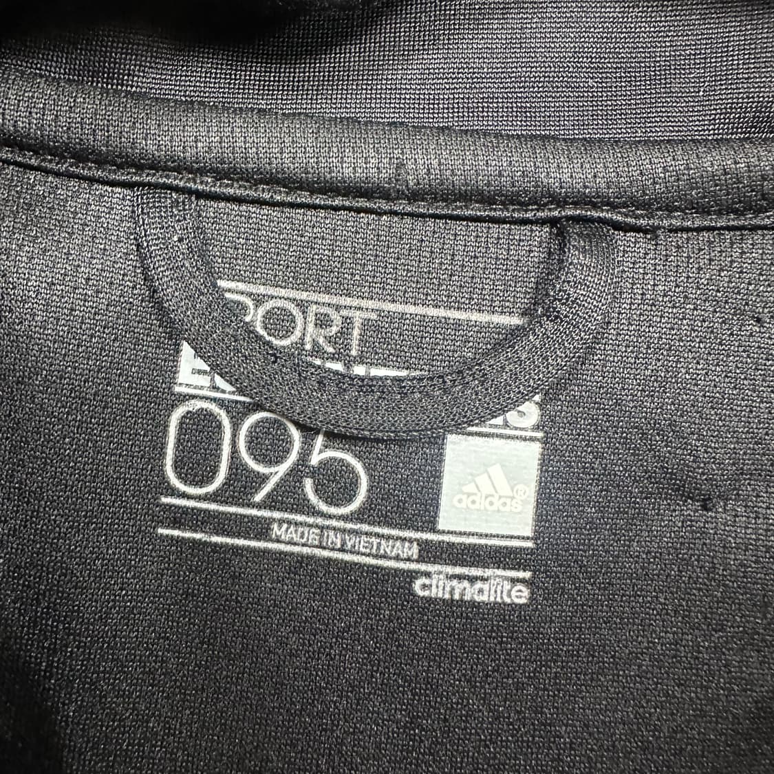 ✨ (바배) 아디다스 블랙 삼선 트랙탑 져지 상품이미지3