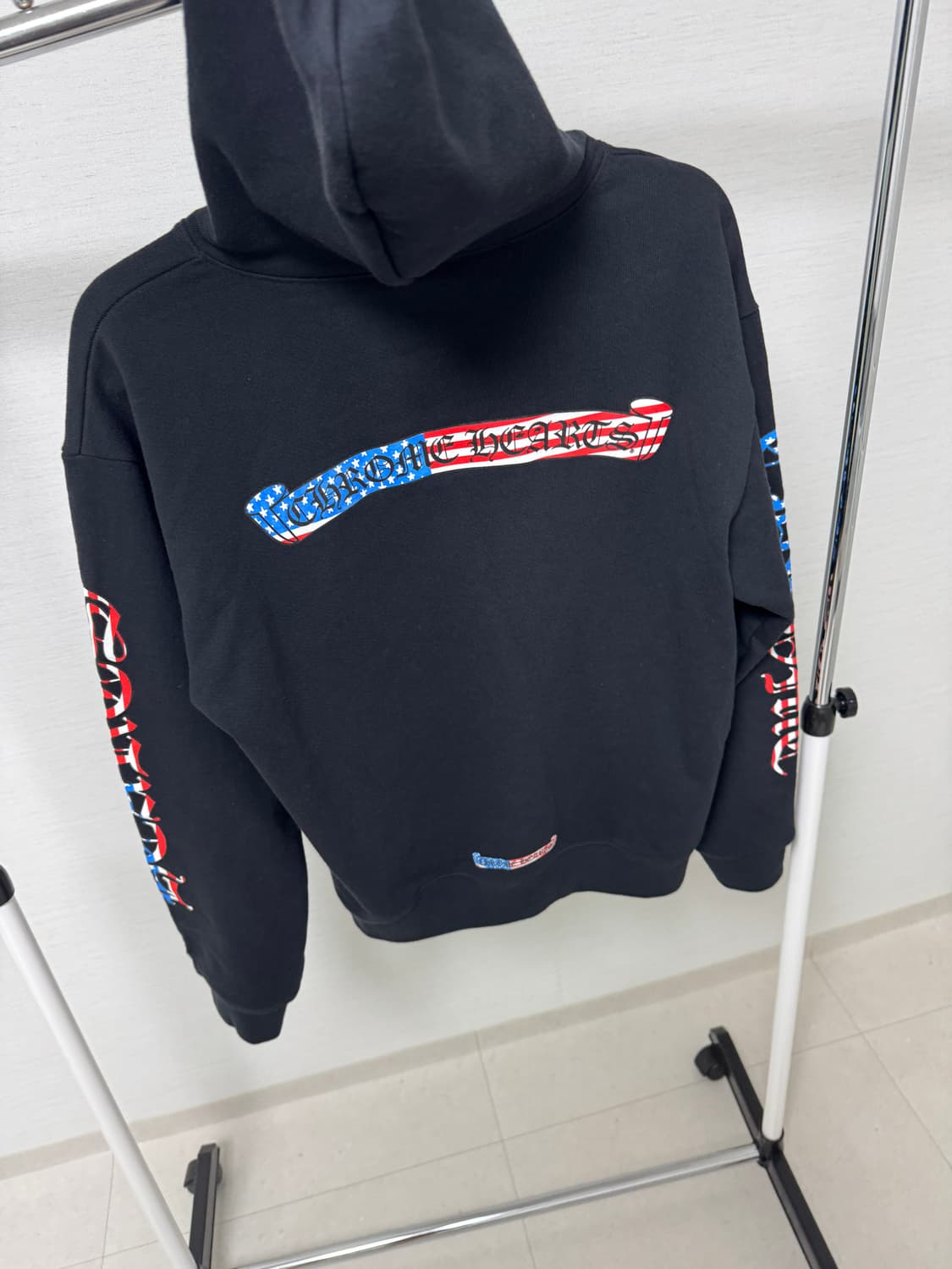 크롬하츠 매티 보이 usa 후드티 블랙 상품이미지2