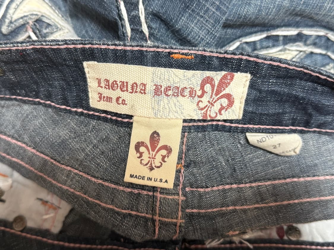 라구나비치 스티치 데님팬츠 27 상품이미지5