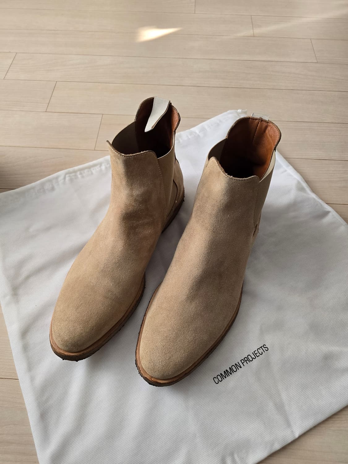 커먼프로젝트 첼시 부츠 탄 43 상품이미지1