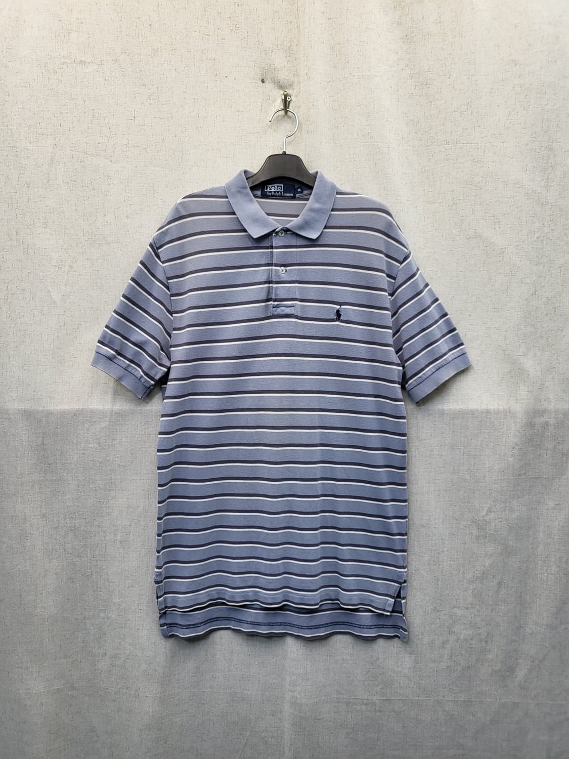 폴로 랄프로렌 스트라이프 반팔 카라티 상품이미지1