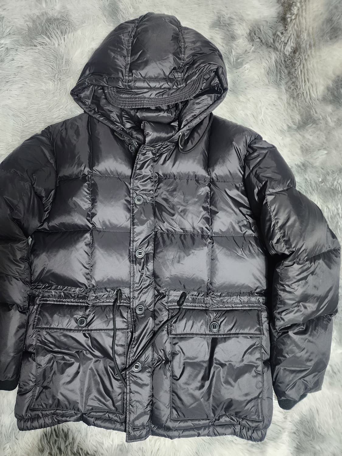 아웃스탠딩 구스다운 카라코람 패딩 블랙 3 상품이미지1