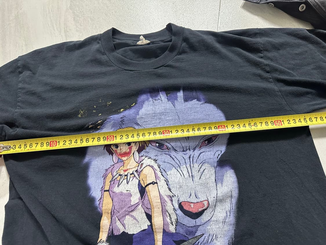 [L] 90s 모노노케히메 빈티지 티셔츠 상품이미지2