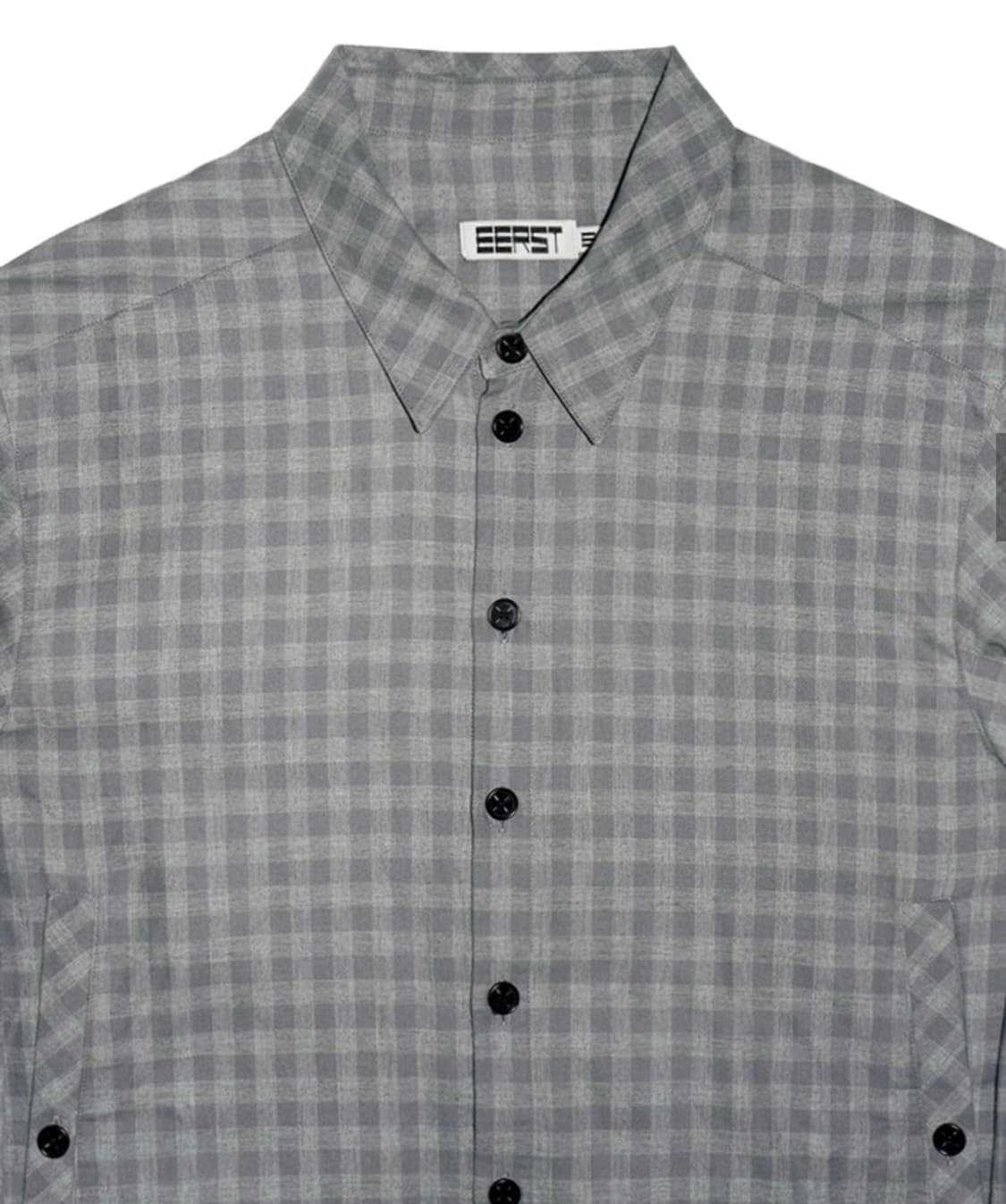 (L)이어스트 대디체크셔츠 차콜 상품이미지3