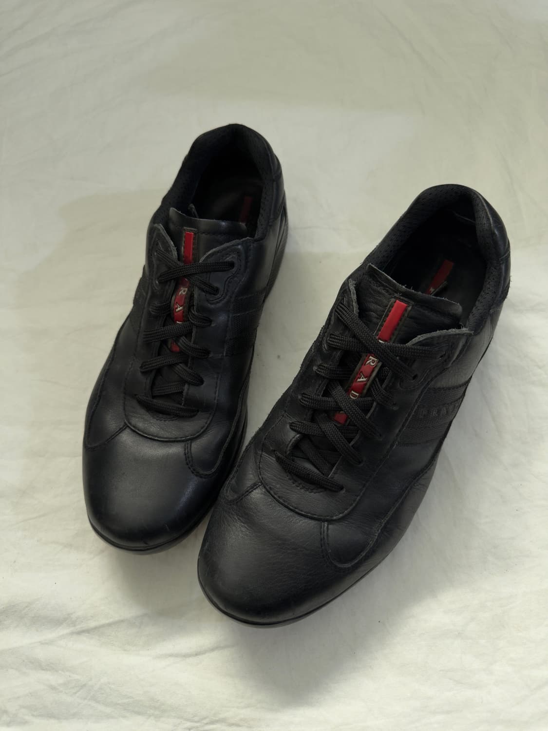 프라다 스포츠 아메리카컵 트리플블랙 스니커즈 상품이미지2