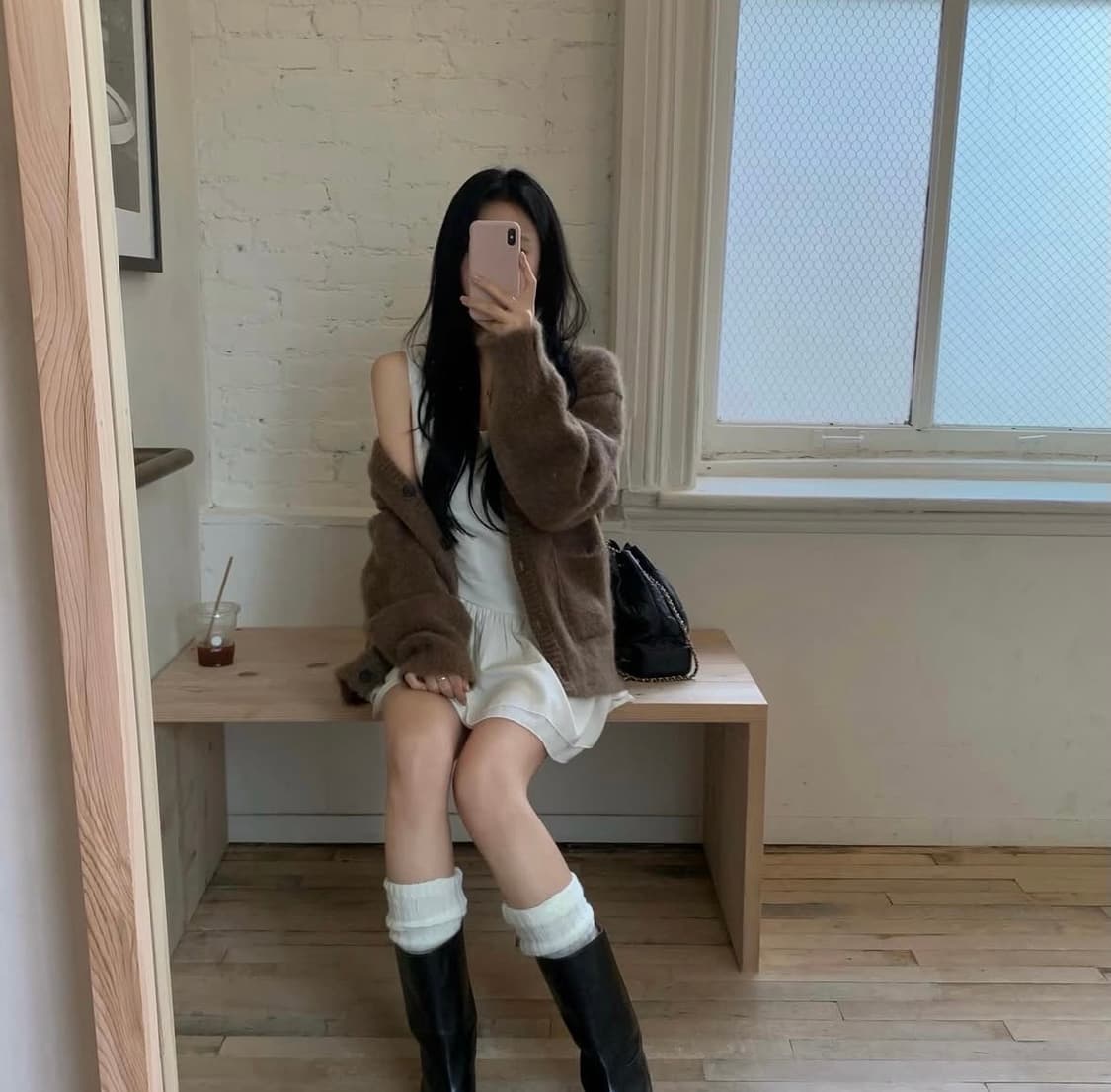 리즈 leeds Odette ruffle dress 택o 상품이미지7