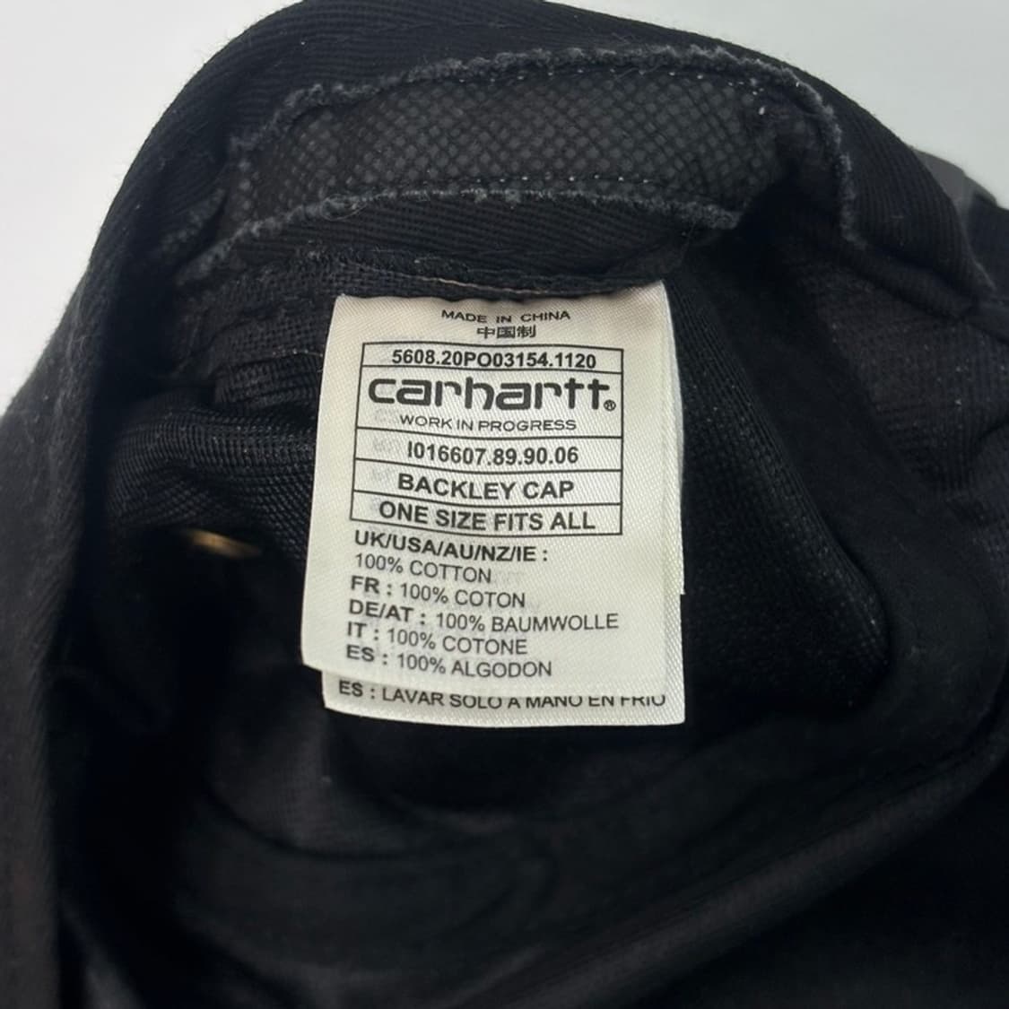 CARHARTT WIP 백클리 캡 브라운 상품이미지8