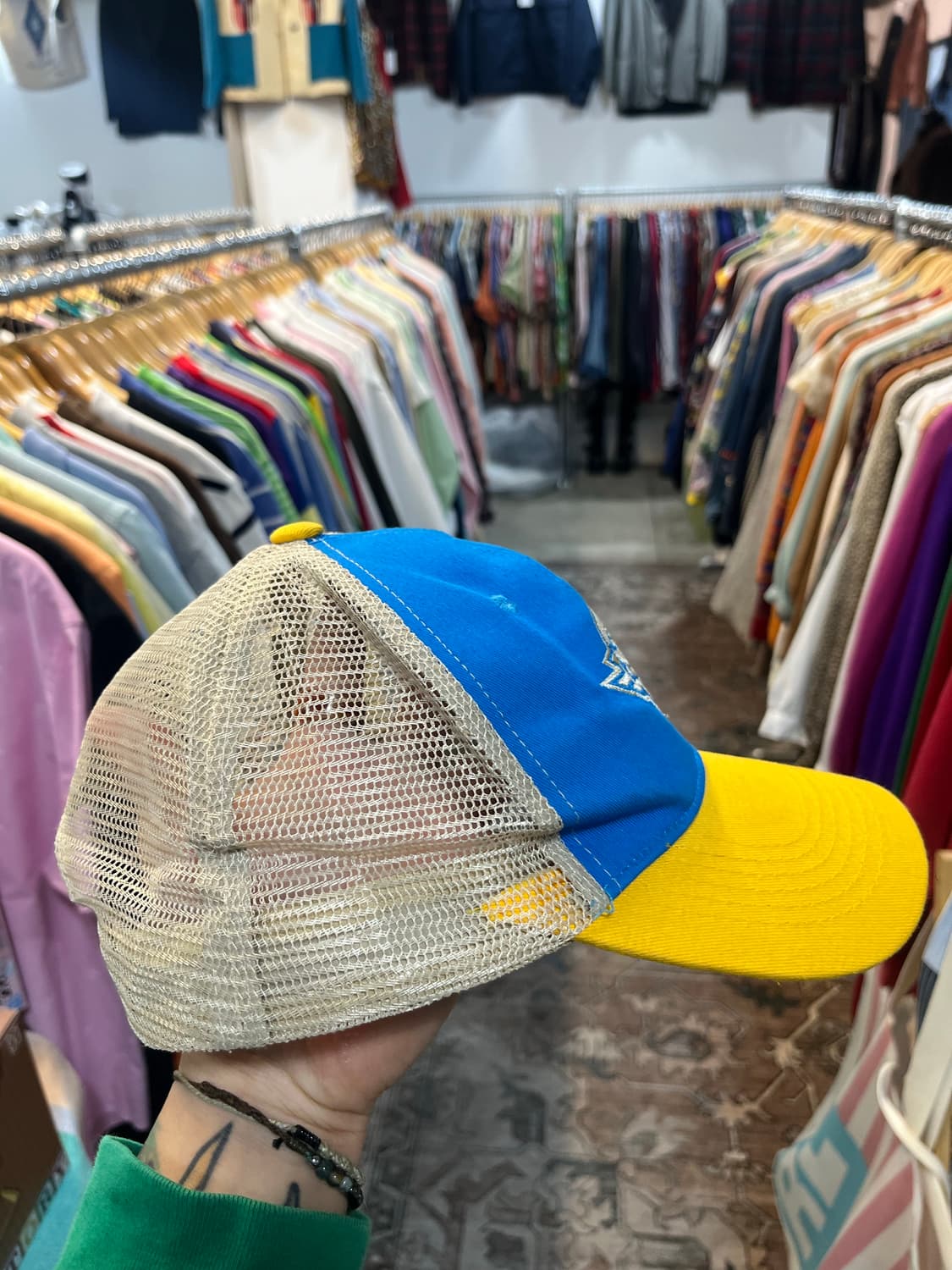 Polyester 독수리 빈티지 트러커캡 볼캡 스냅백 상품이미지2