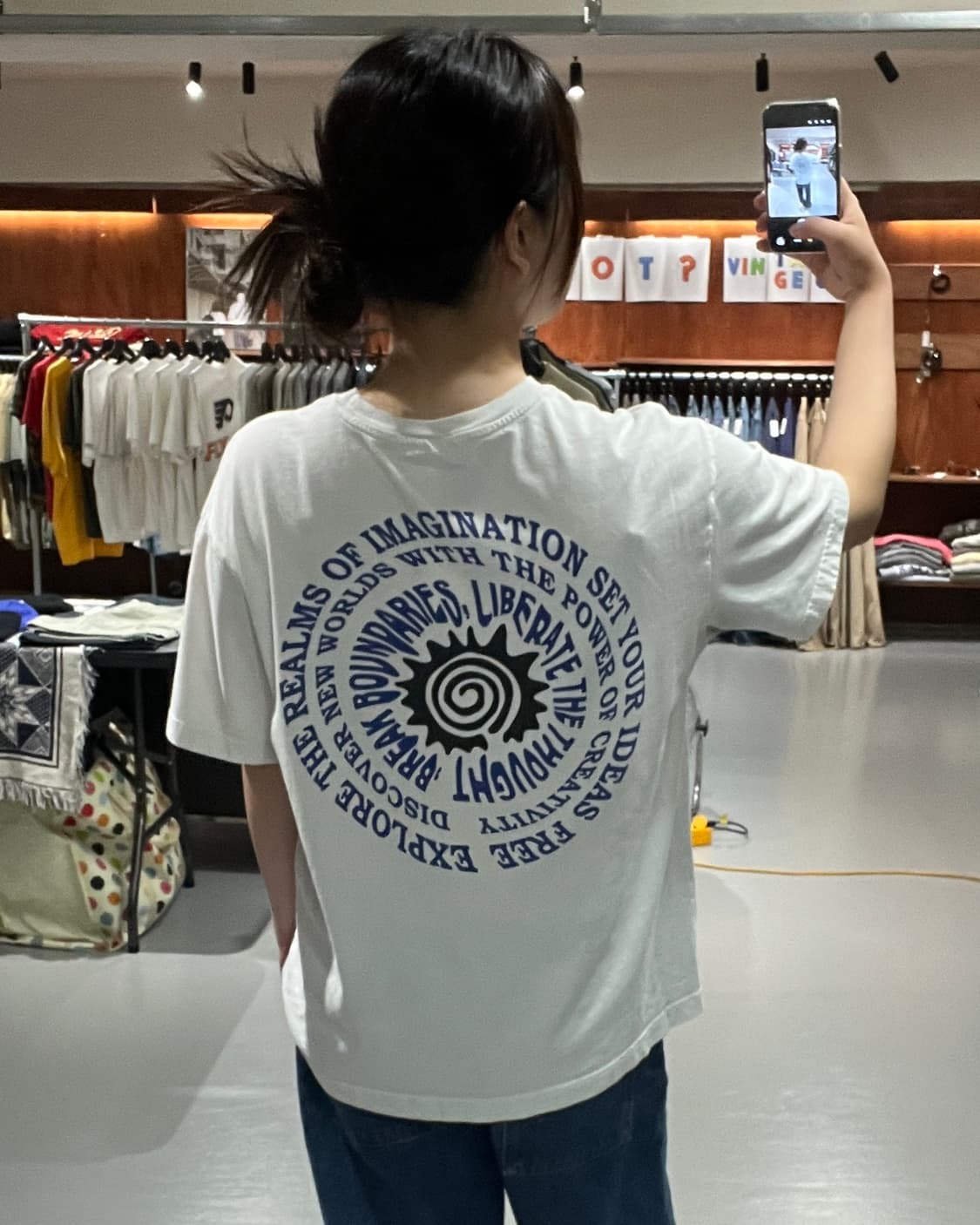 90s vintage printing t-shirt 상품이미지2