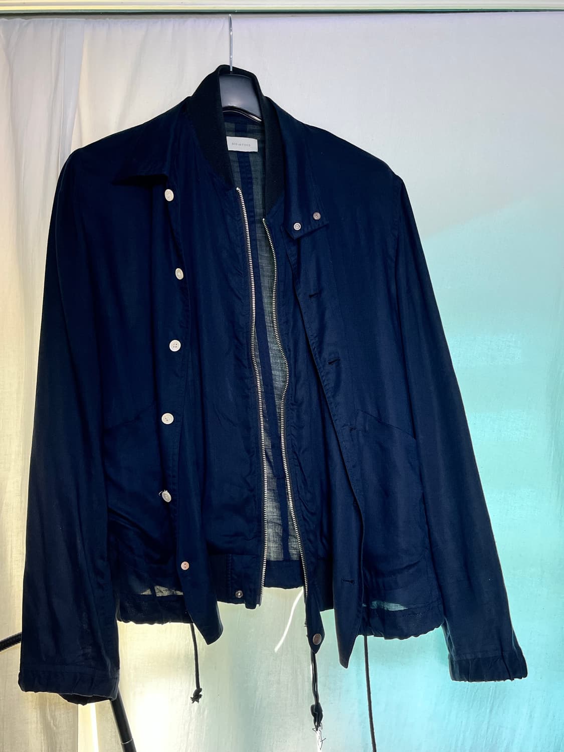 Bed J.W Ford 레이어드 큐프라 자켓 상품이미지2