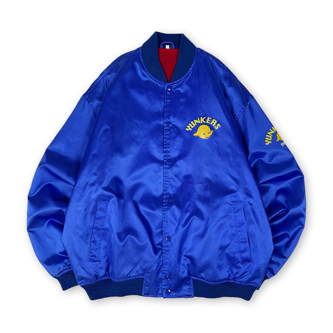 YUNKERS 글로시 빈티지 블루종 상품이미지1