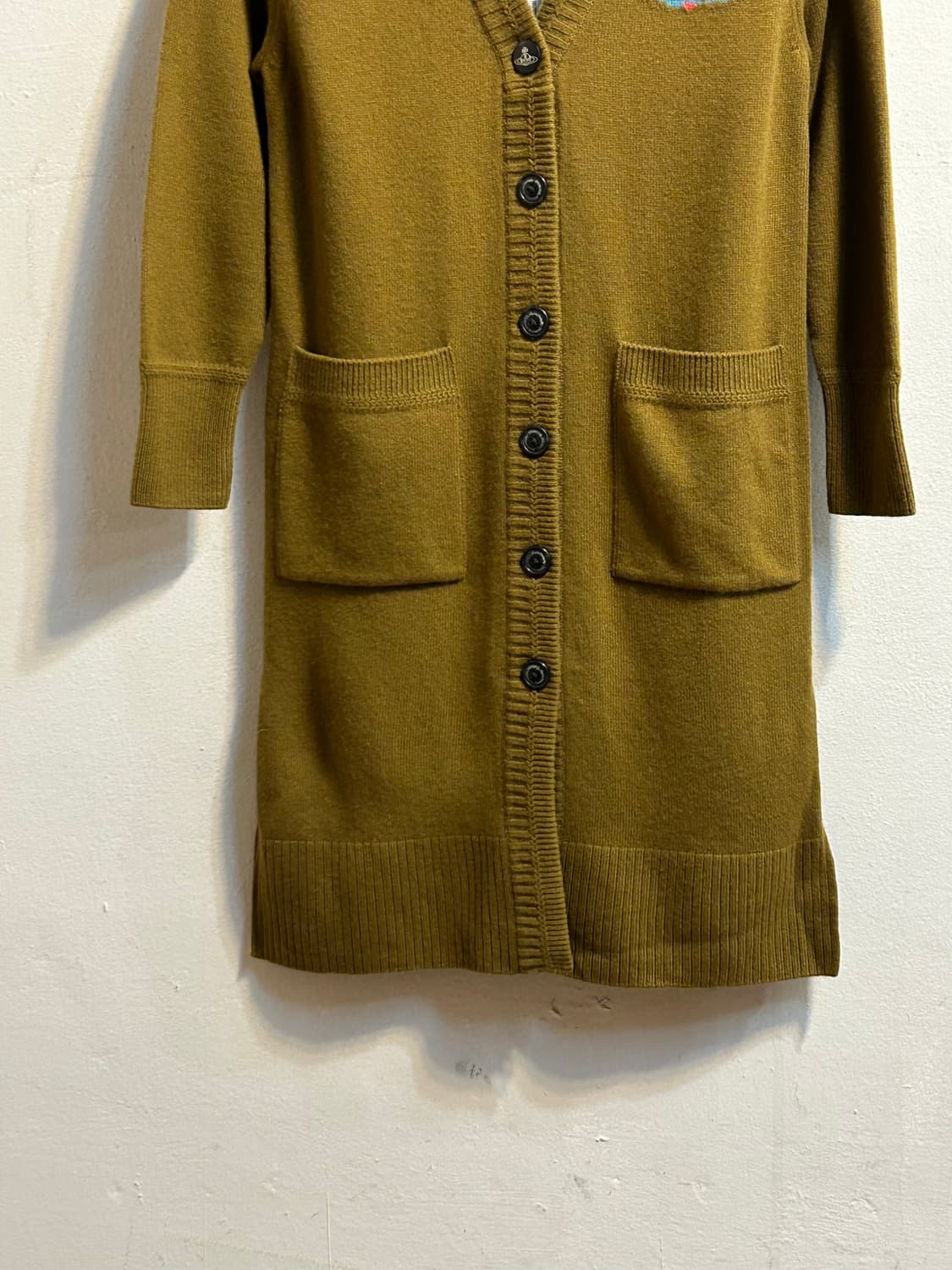 비비안 웨스트우드 앵글로마니아 롱 니트 가디건 상품이미지3