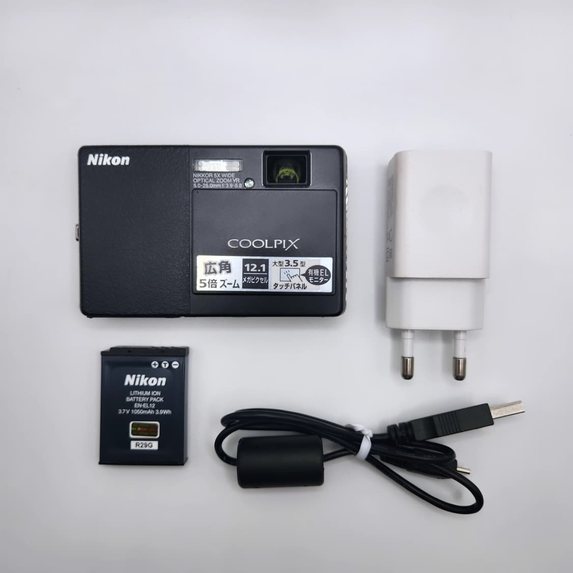 작례⭕️ 감성대박‼️ 니콘 쿨픽스 S70 블랙 디지털 카메라 상품이미지9