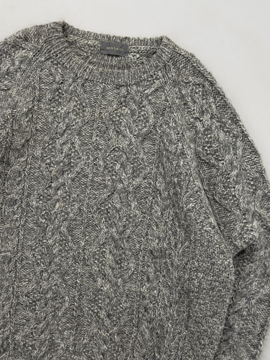 MEN'S BIGI 케이블 스웨터  상품이미지2