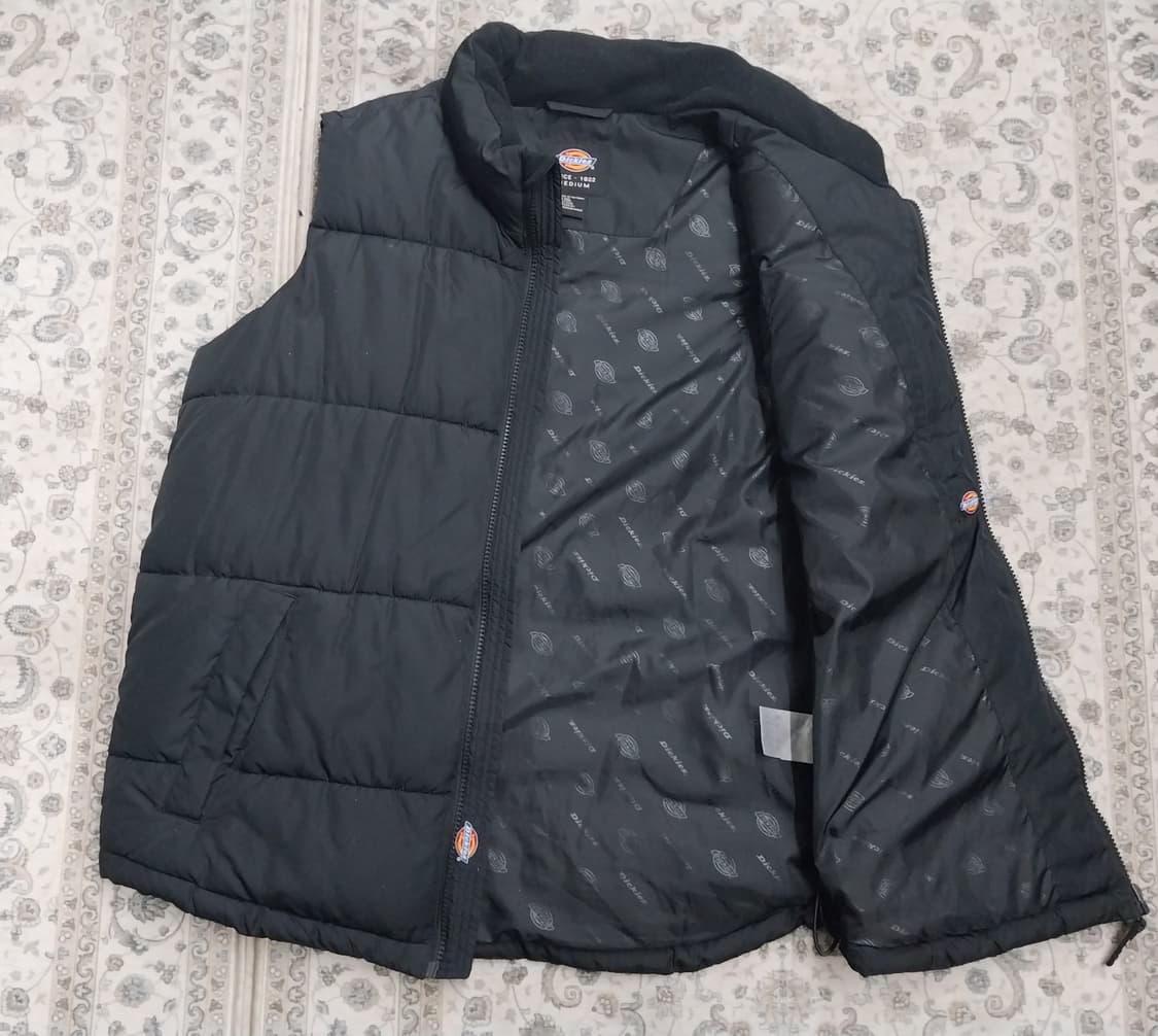 디키즈 블랙 패딩조끼 M 상품이미지2