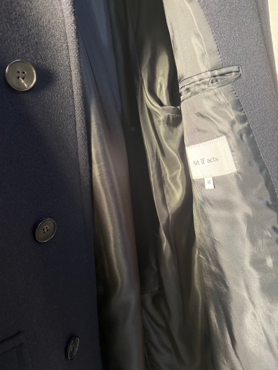 아트이프액츠 발마칸 코트 판매합니다. 상품이미지2