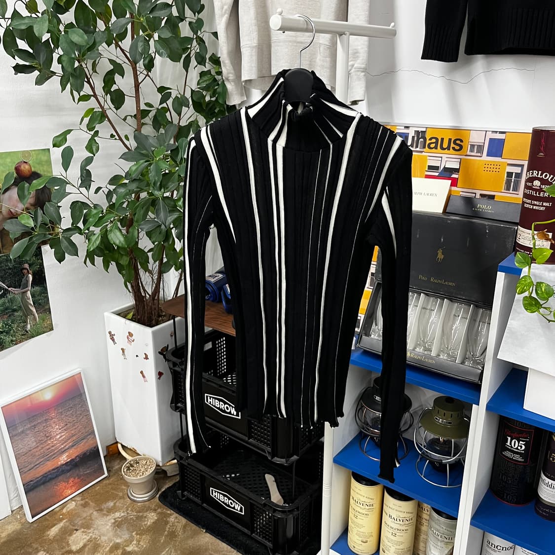 아키라나카 터틀넥 플리츠 울니트 2 상품이미지1