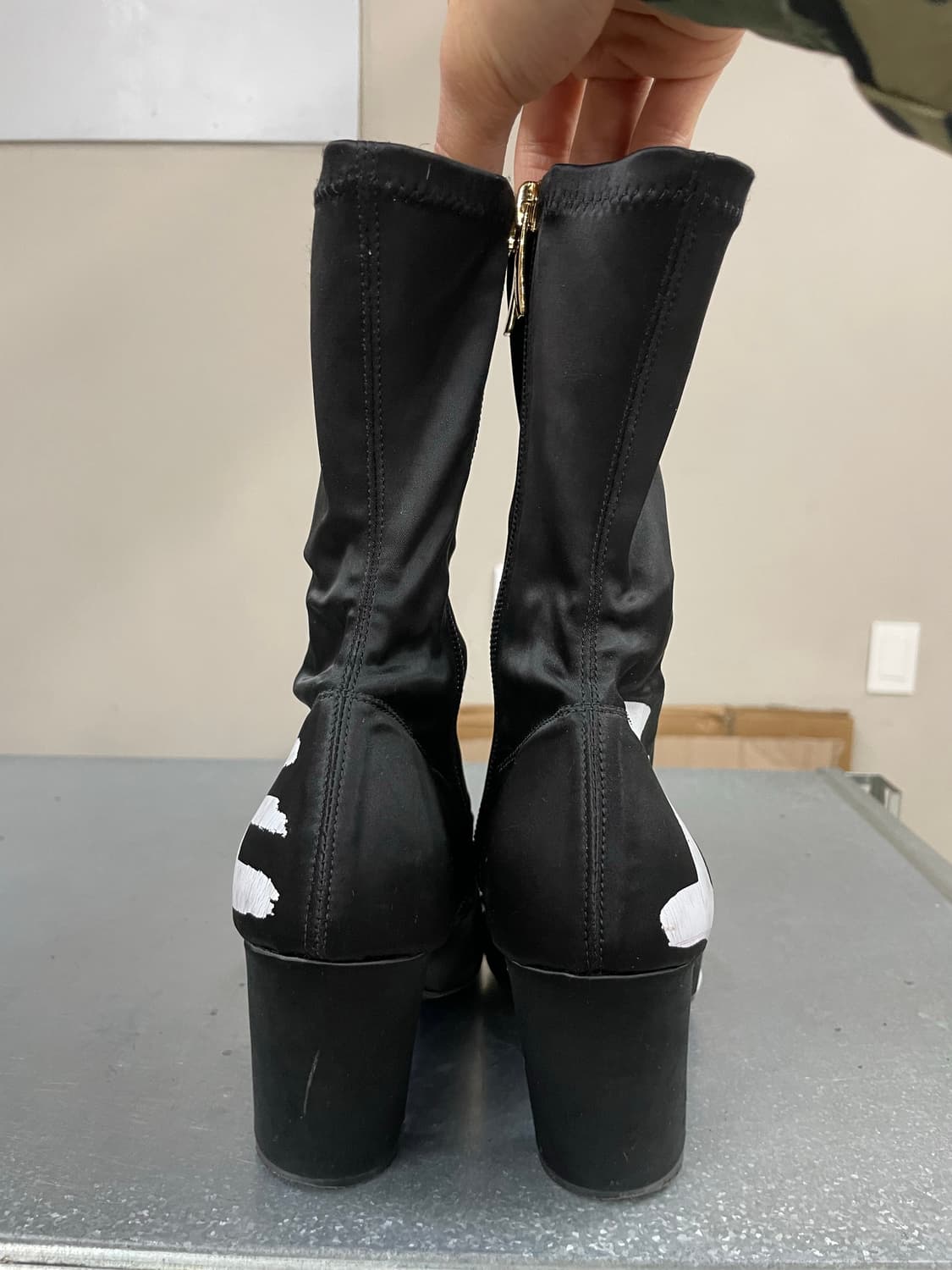 슈콤마보니 부츠 블랙 37.5 (gr-4247) 상품이미지3