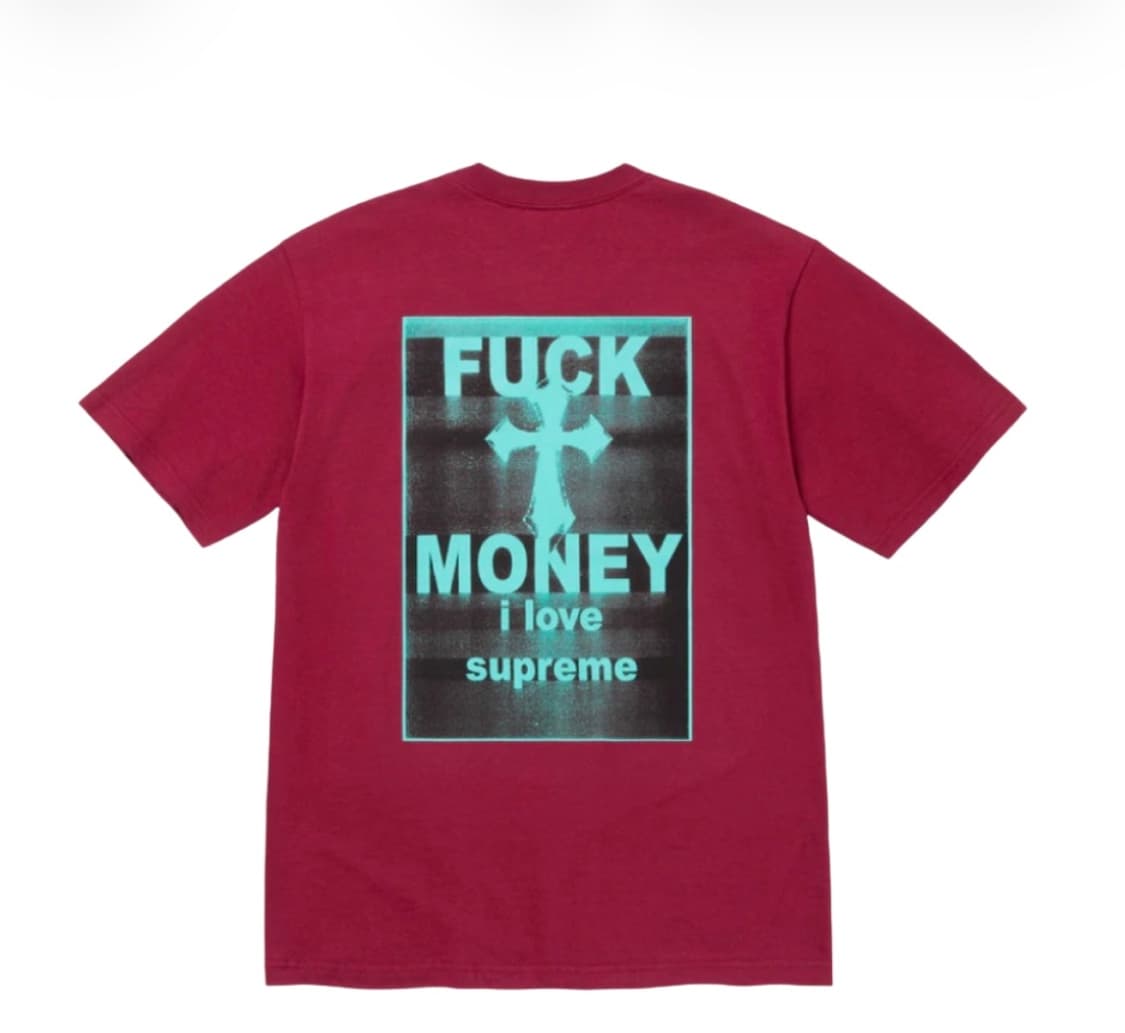 XL) Supreme Fuck Money T-shirt 상품이미지3