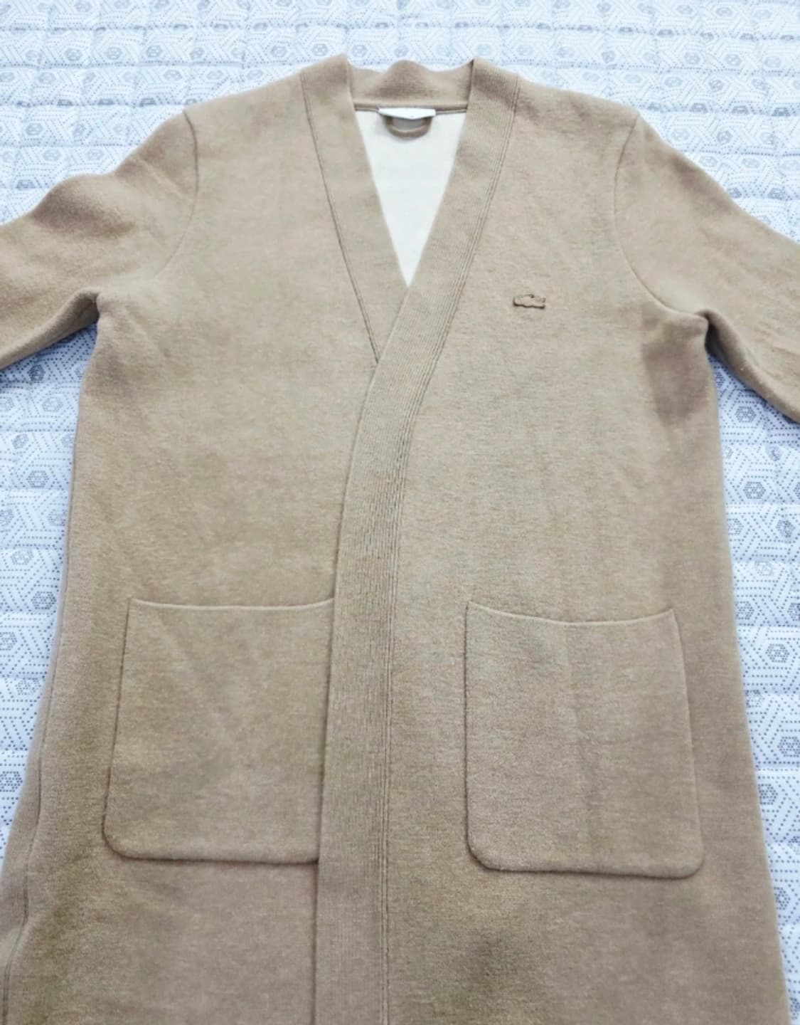 라코스테 롱 니트 가디건 55 상품이미지4