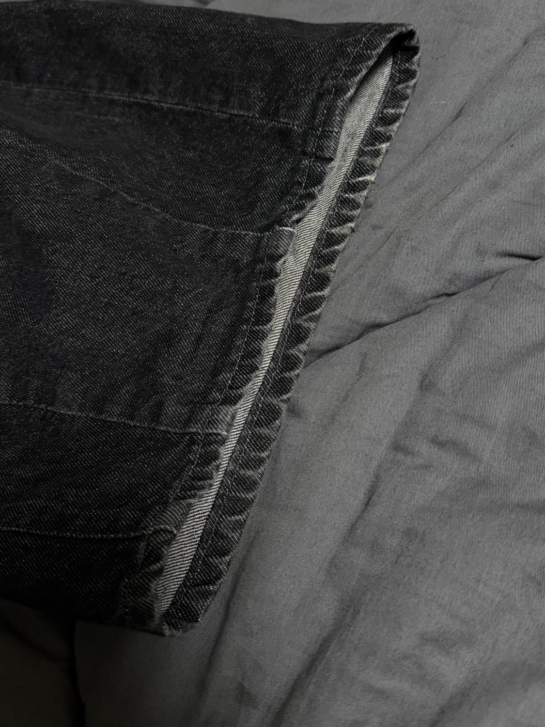 니들스 스튜디오스 11oz H.D 데님팬츠 블랙 M 상품이미지5