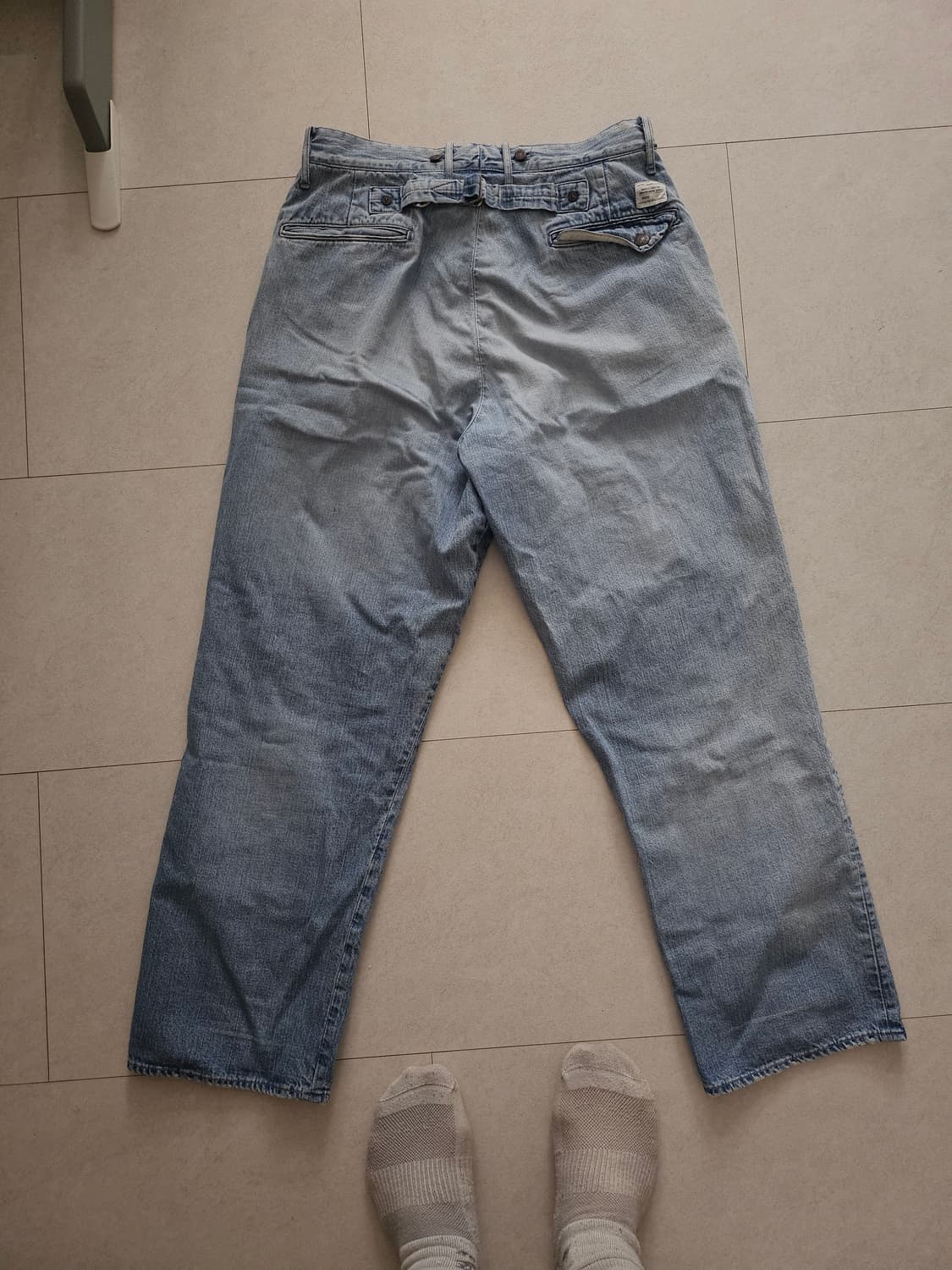 아나크로놈 ANACHRONORM 데님팬츠
 상품이미지9