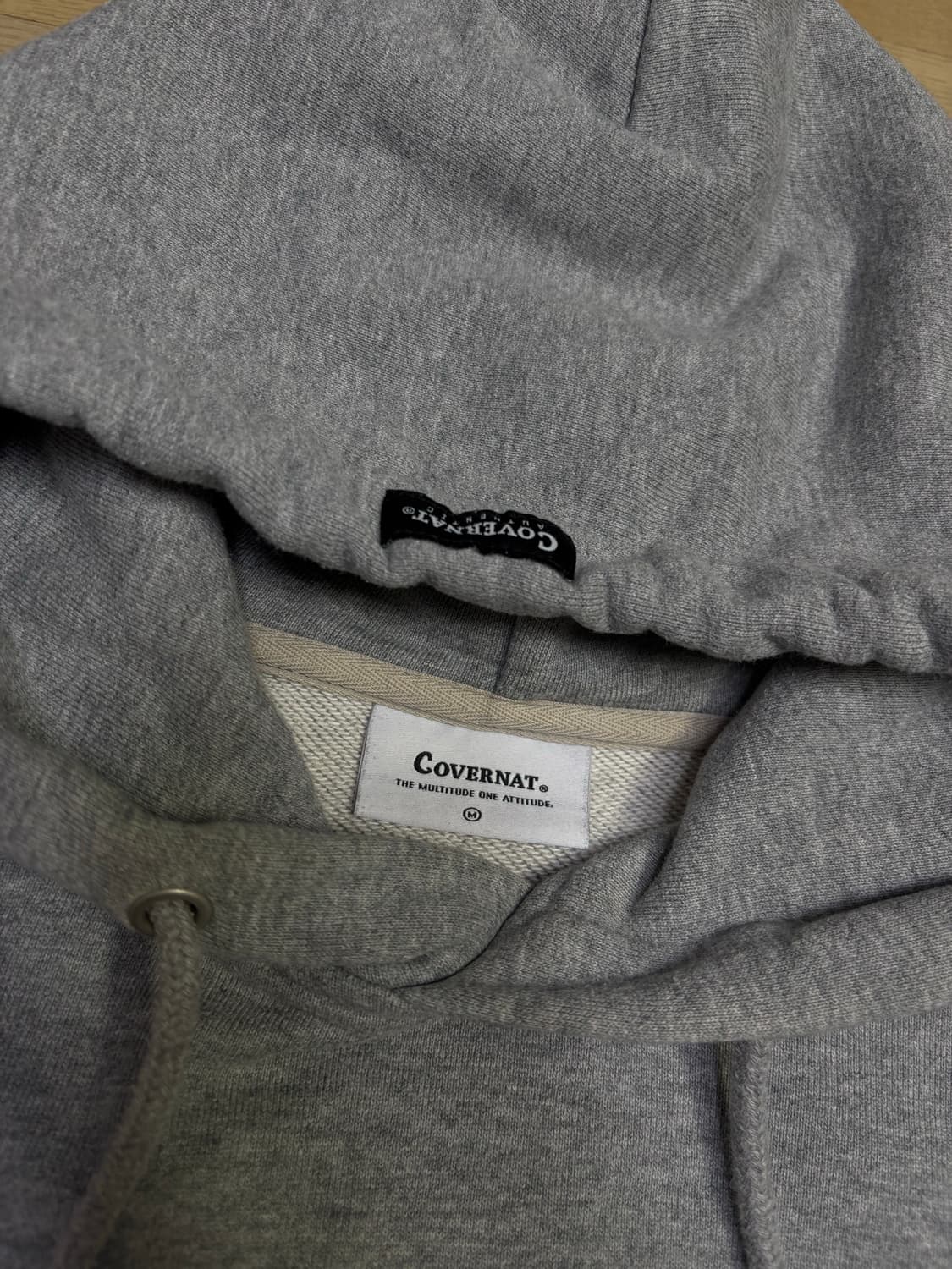 Covernat 오센틱 로고 후드 상품이미지5
