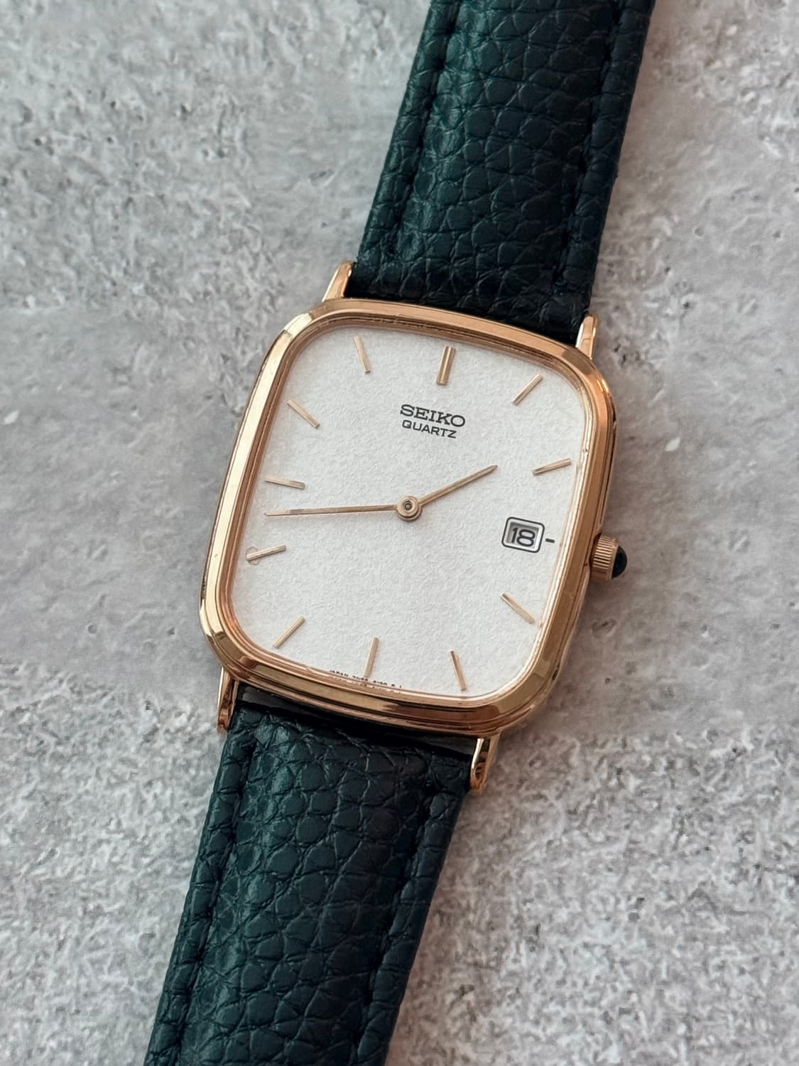 Seiko 세이코 스노우 플래이크 스퀘어 쿼츠 상품이미지1