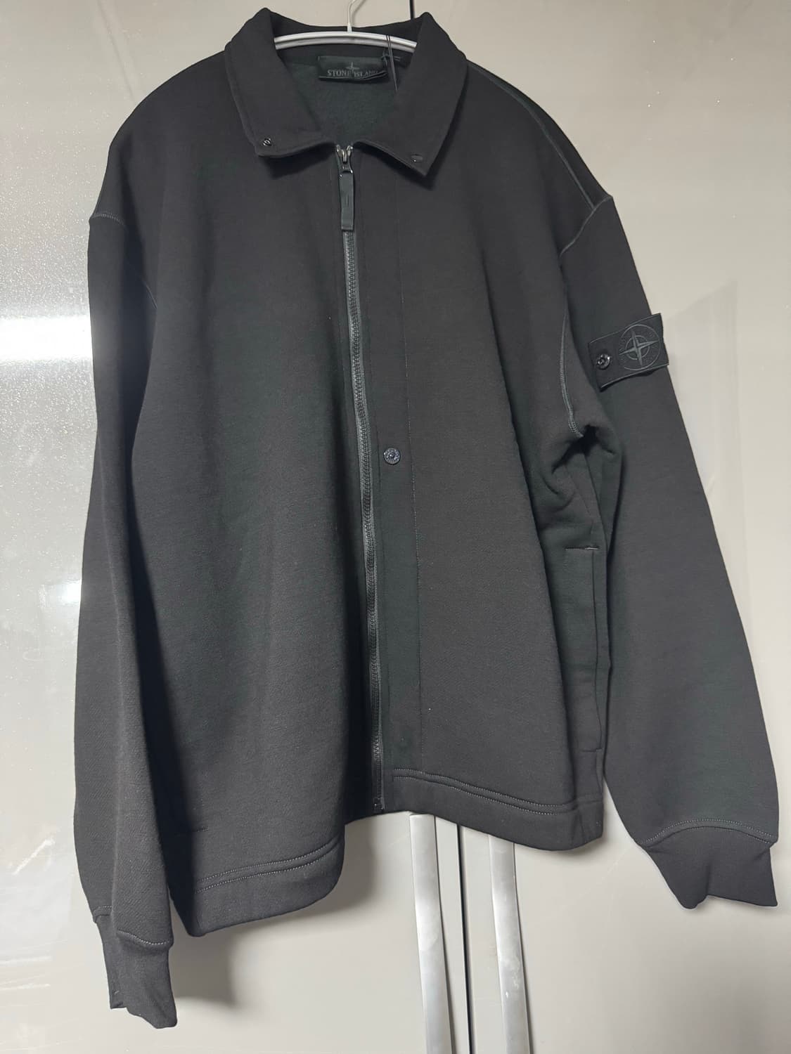 [L, 105] 스톤아일랜드 25fw 고스트피스 울 플리스 집업 새상품 상품이미지3