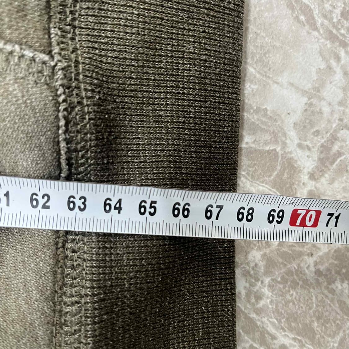 아베크롬비 y2k 울프죠 카키 양털 대장급 후드집업 희귀져지(M) 상품이미지7