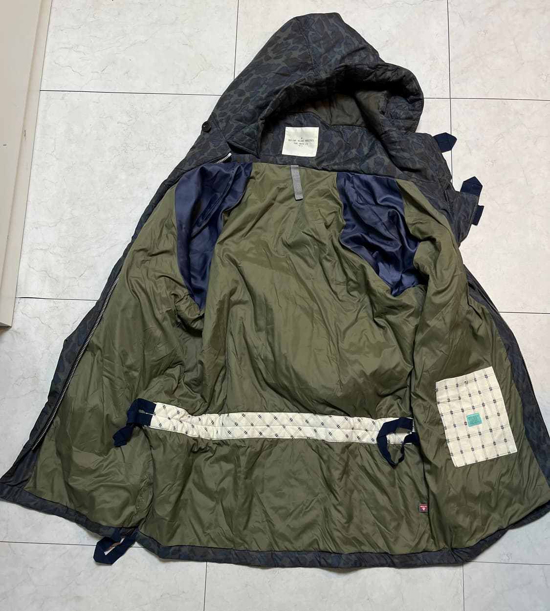 폴 스미스 Red ear 스웨덴 모터사이클 자켓 모티브 패딩 파카 상품이미지8