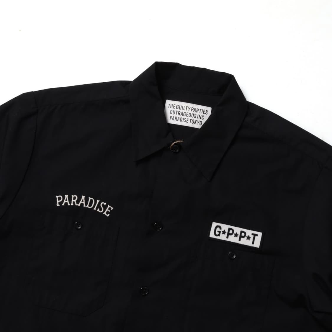 와코 마리아 Wacko Maria Embroidered Half Shir 상품이미지8