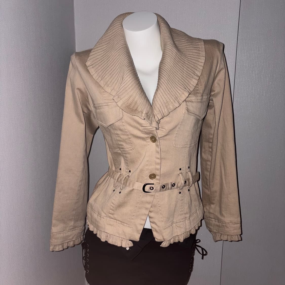  Japanese vintage turtleneck cott 상품이미지1