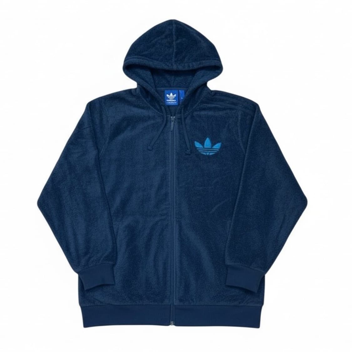 adidas 파이어버드 네이비 쉐르파 플리스 자켓 상품이미지1