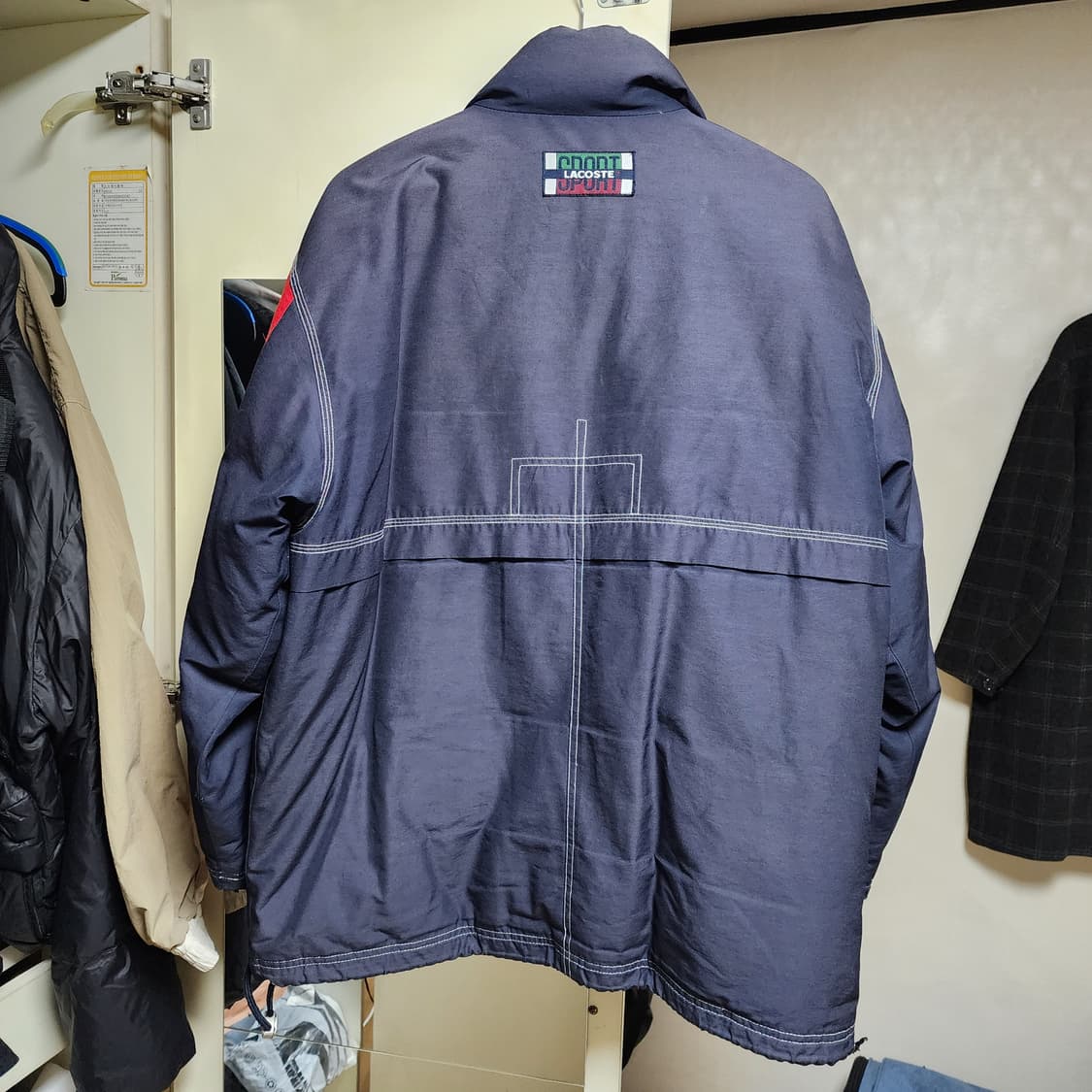 라코스테 빈티지 패딩점퍼 상품이미지2