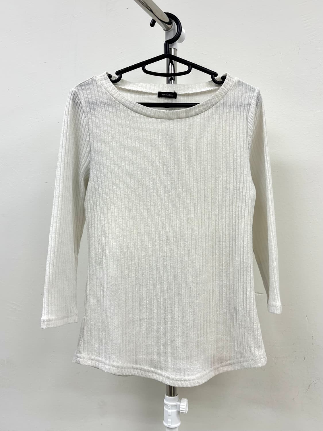 빈티지 화이트 반팔 상품이미지4