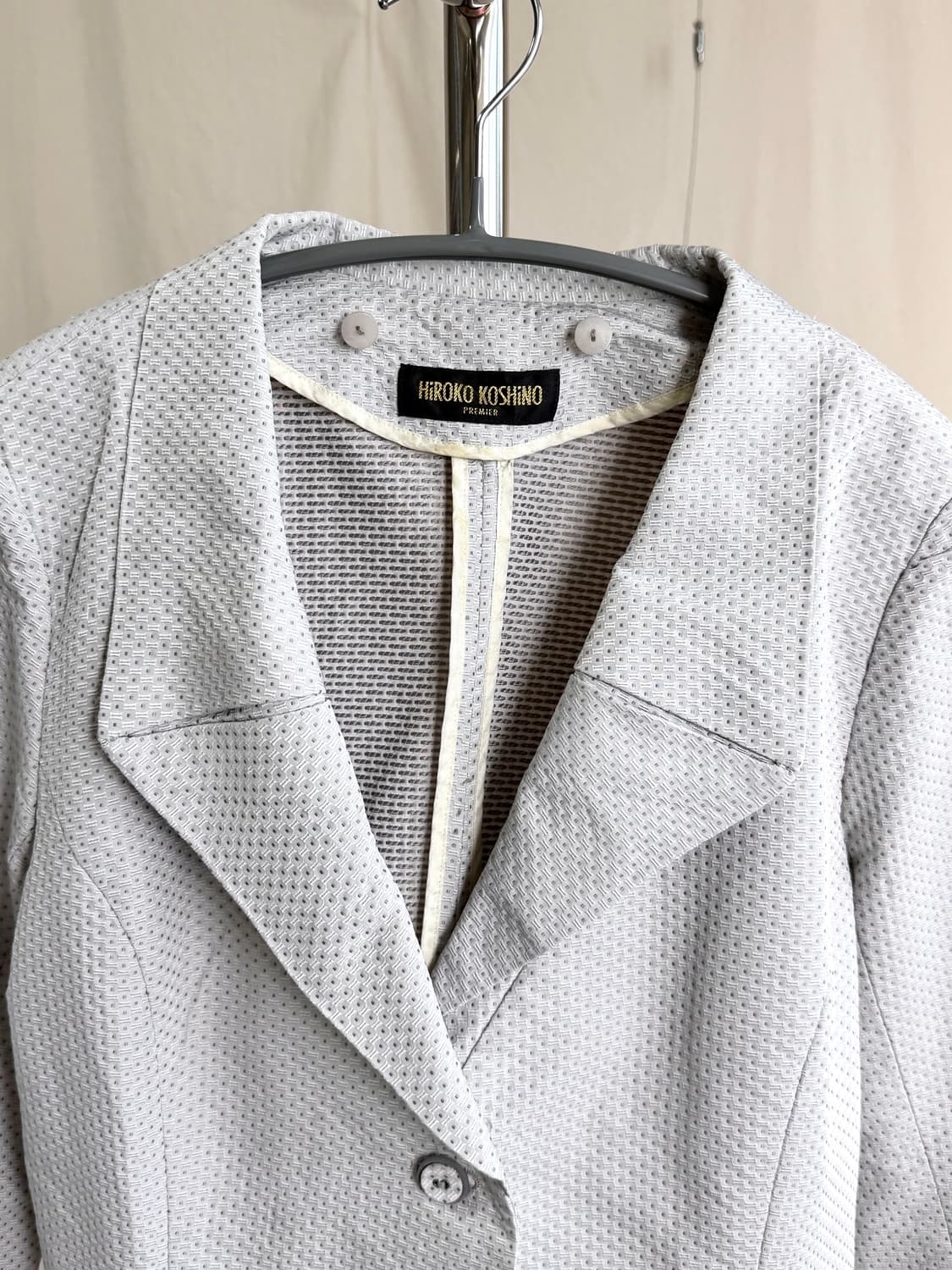 Hiroko Koshino Premier 엠보싱 블레이저 상품이미지5