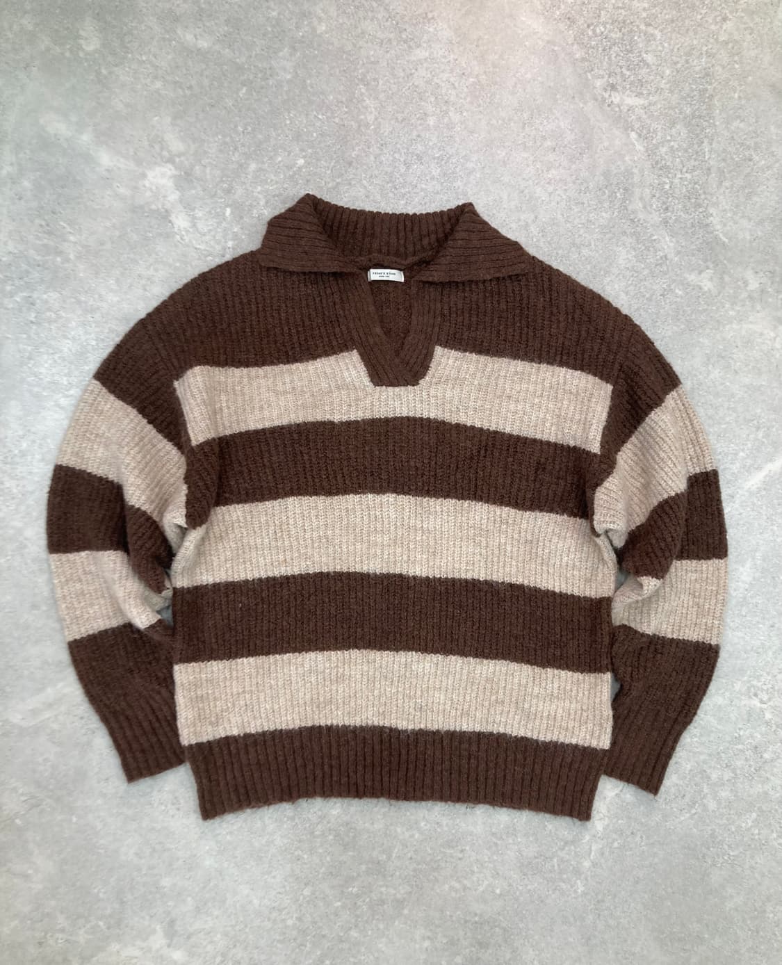 FREAK‘S STORE 프릭스 스토어 카라 니트 상품이미지1