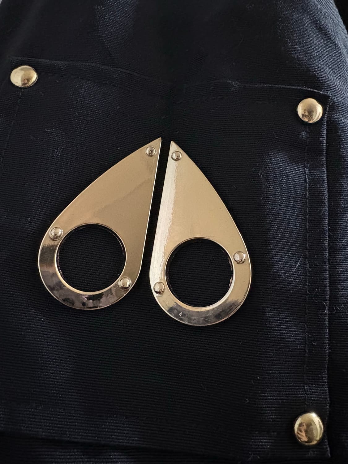 무스너클 금장 패딩 XL 상품이미지3