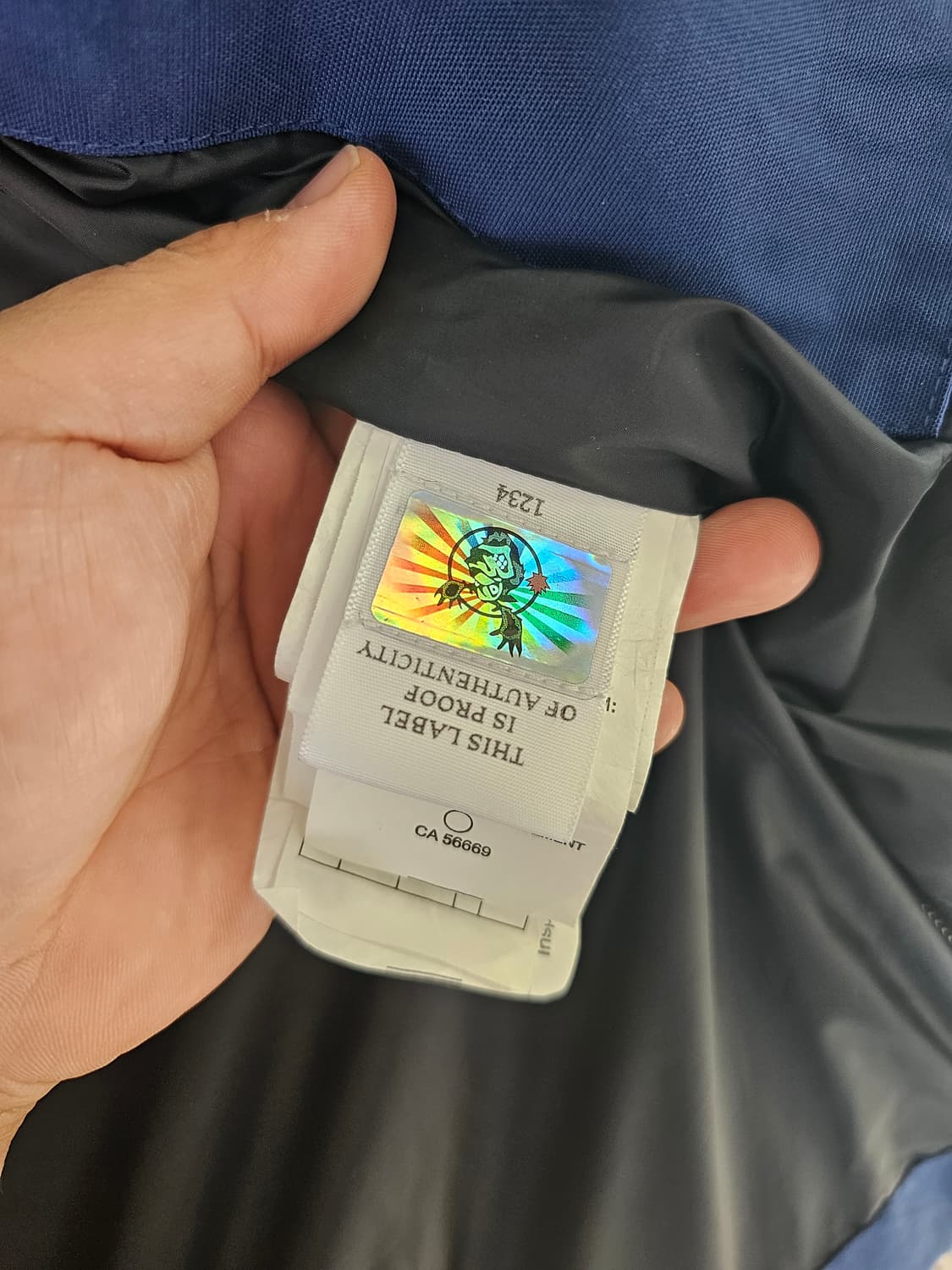 무스너클 스털링 파카 / 블루 컬러 / 남성 S 상품이미지6