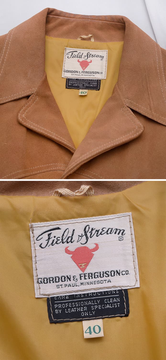 필드 앤 스트림 스웨이드 레더 웨스턴 헌팅 자켓 (100-105) 상품이미지10